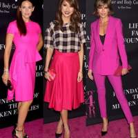 Celebs in Pink