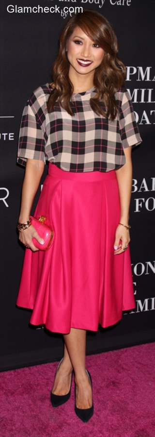 Celebs in Pink Brenda Song