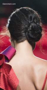 Hairstyle Inspiration for New Year – Elegant Low Side-Bun