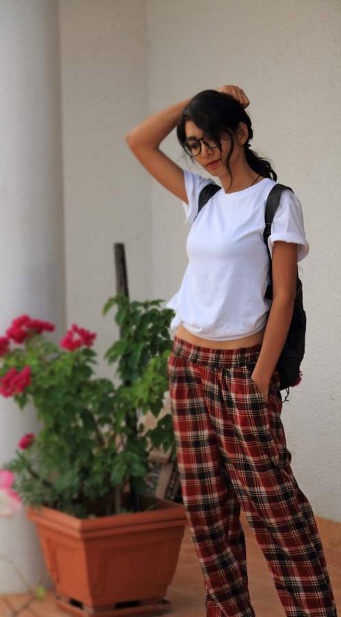 Sporty in Plaid - Outfit of the day