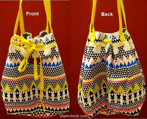 Canvas Bag with Aztec print from Be for Bag –