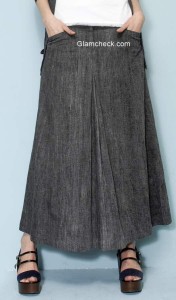 cardigan with maxi skirt