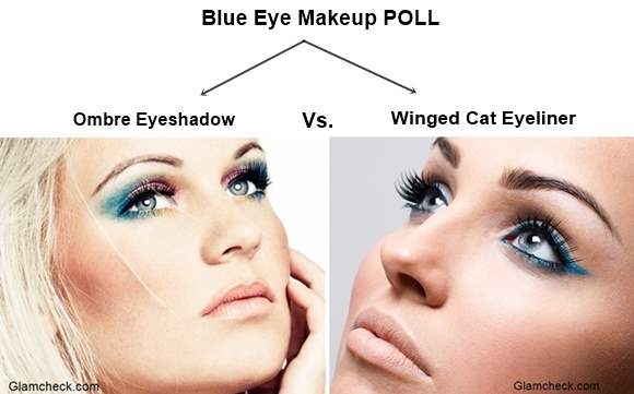 Blue Eye Makeup