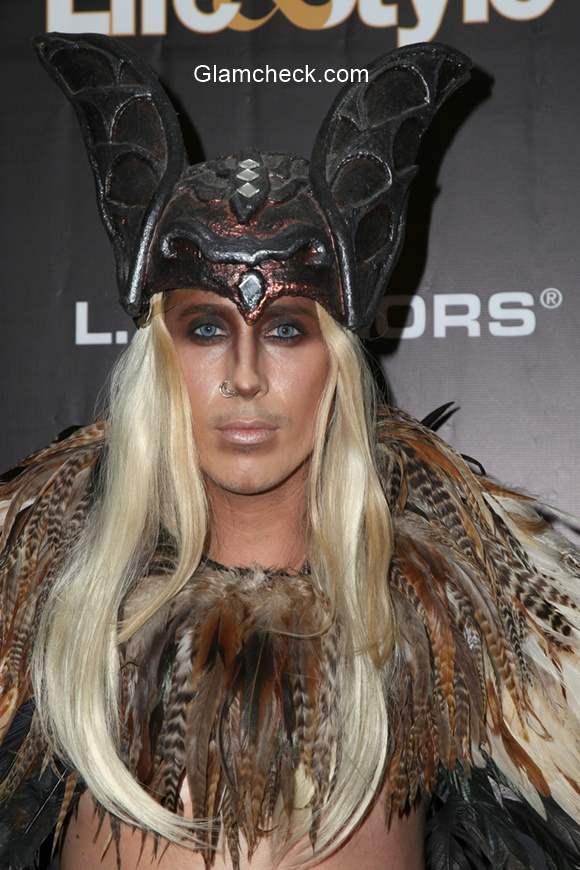 Celeb Halloween look Anthony Pazos