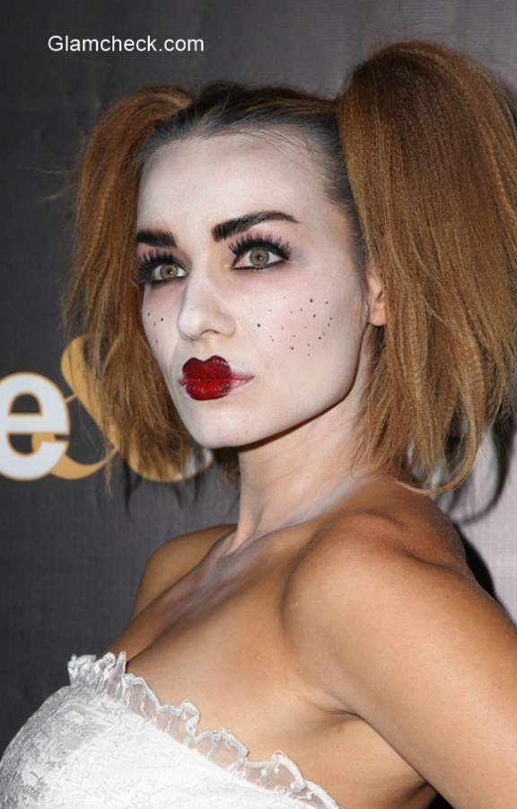 Celeb Halloween look Rebecca Marshall