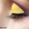 Golden Yellow Eye Makeup