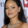Long Hair - Rihanna latest hairstyle at the 2nd Annual Diamond Ball