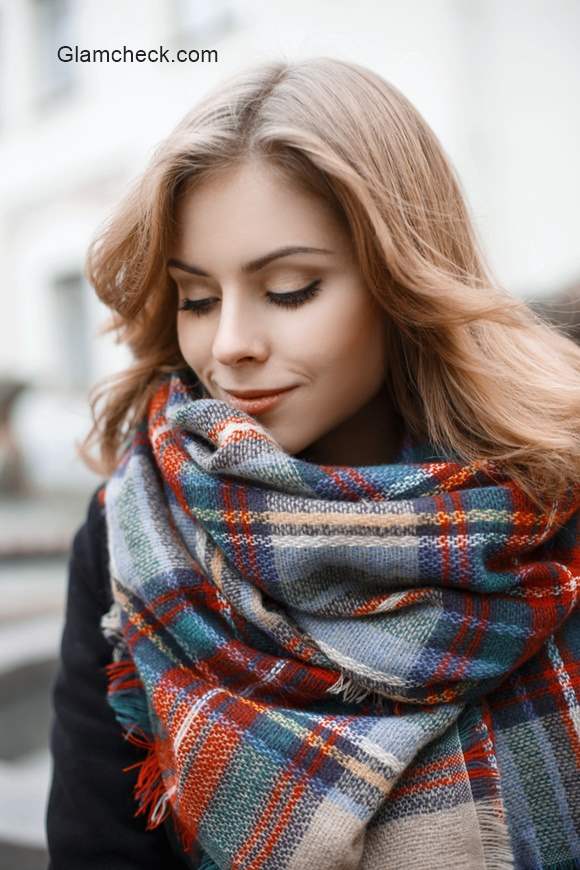 Plaid Winter Scarf  – Styling Tips
