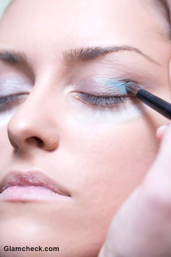 Soft Blue Smokey Eye Makeup Tutorial