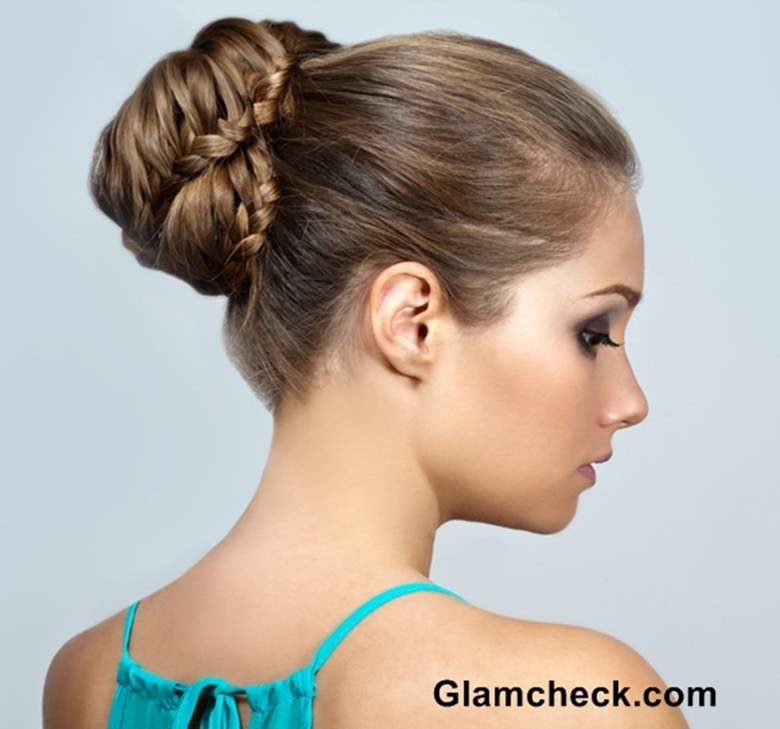 braid hairstyle bun