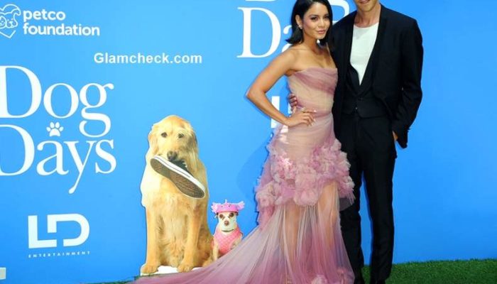 Vanessa Hudgens and Austin Butler 2018 Dog Days Premier