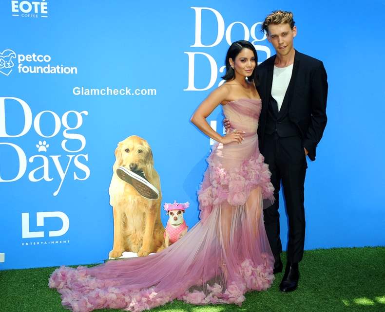Vanessa Hudgens and Austin Butler 2018 Dog Days Premier