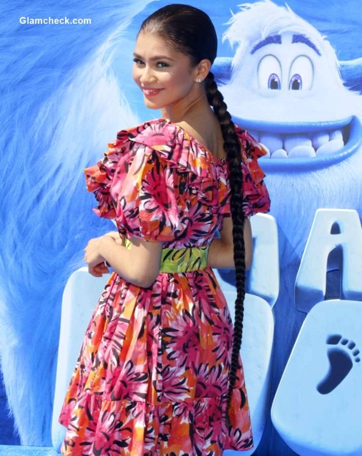 Cute Celebrity Hairstyles at the LA Premier of “Smallfoot”