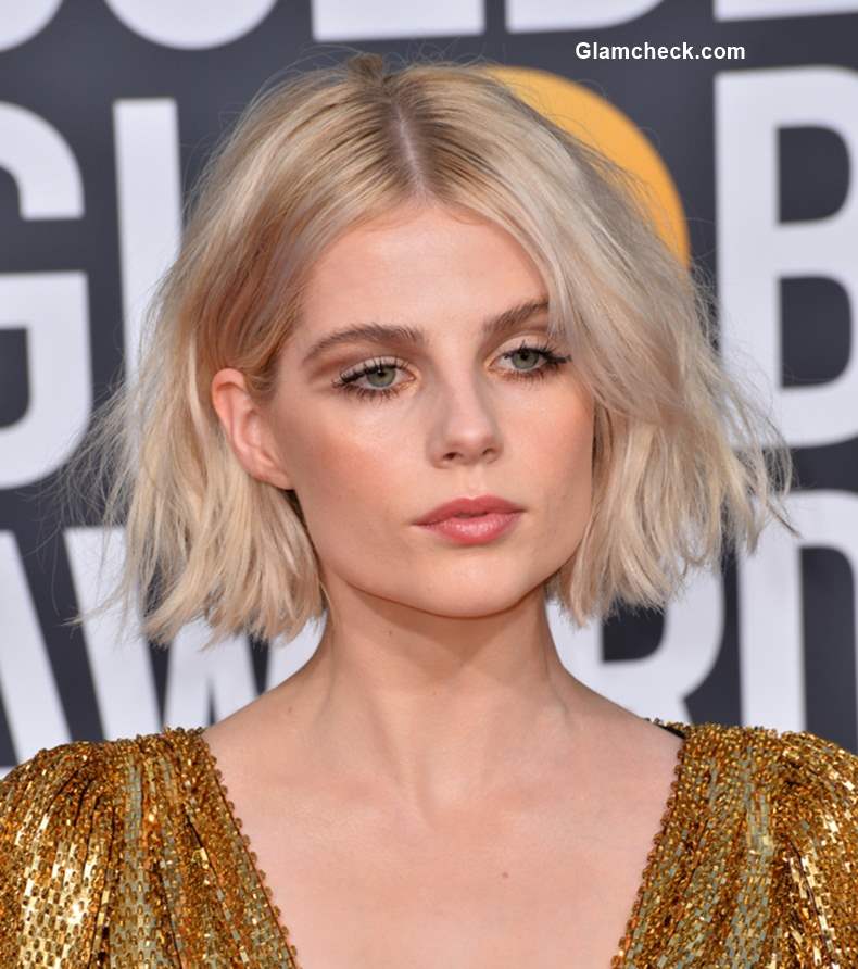 Lucy Boynton 2019 Golden Globe Awards