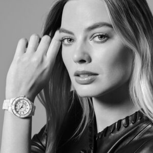 Margot Robbie for Chanel J12 Watch Campaign