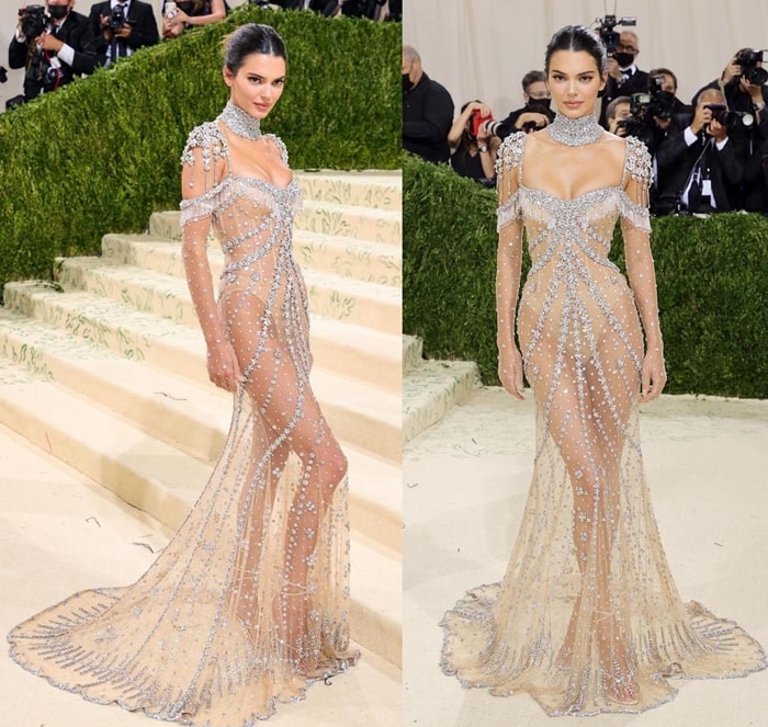 MET Gala 2021 Red Carpet Looks Kendall Jenner in Givenchy