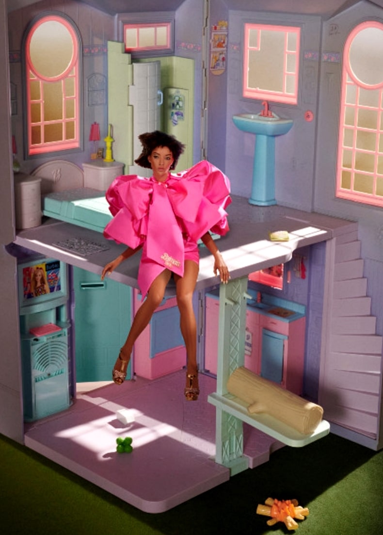 Balmain Barbie Capsule Collection 2022 campaign