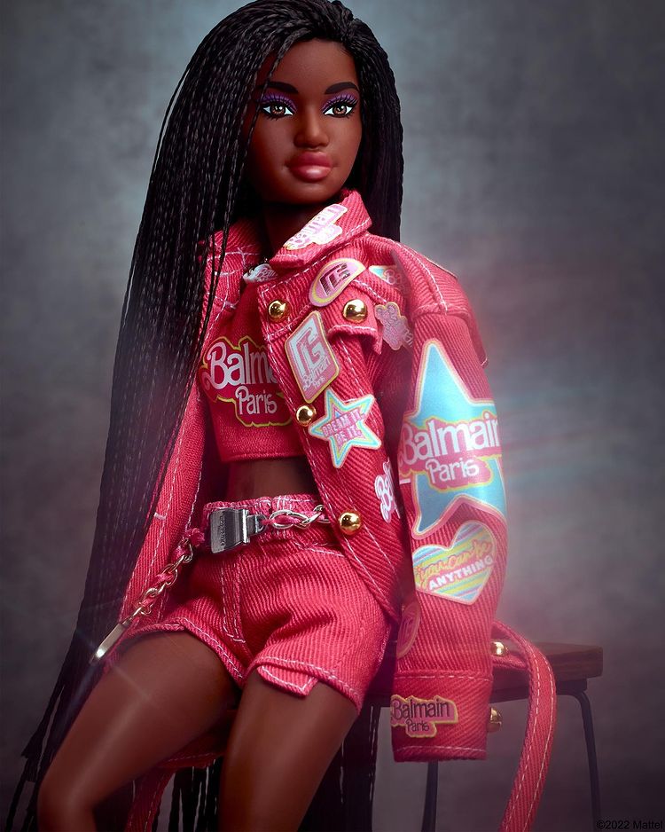 Balmain Barbie Capsule Collection 2022 pics