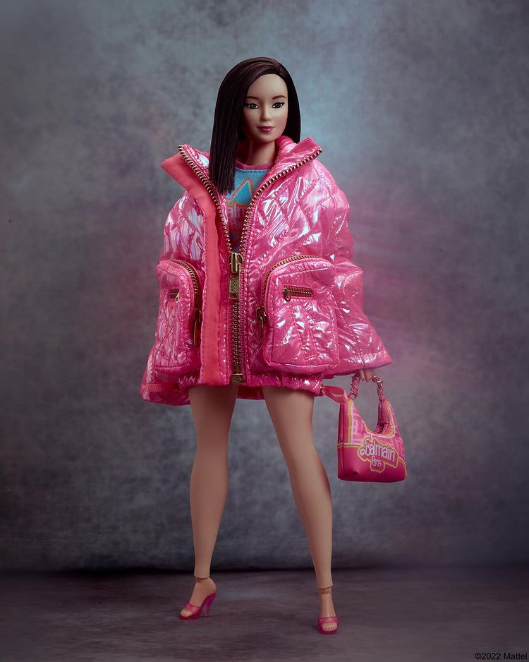 Balmain and Barbie Capsule Collection 2022 pics