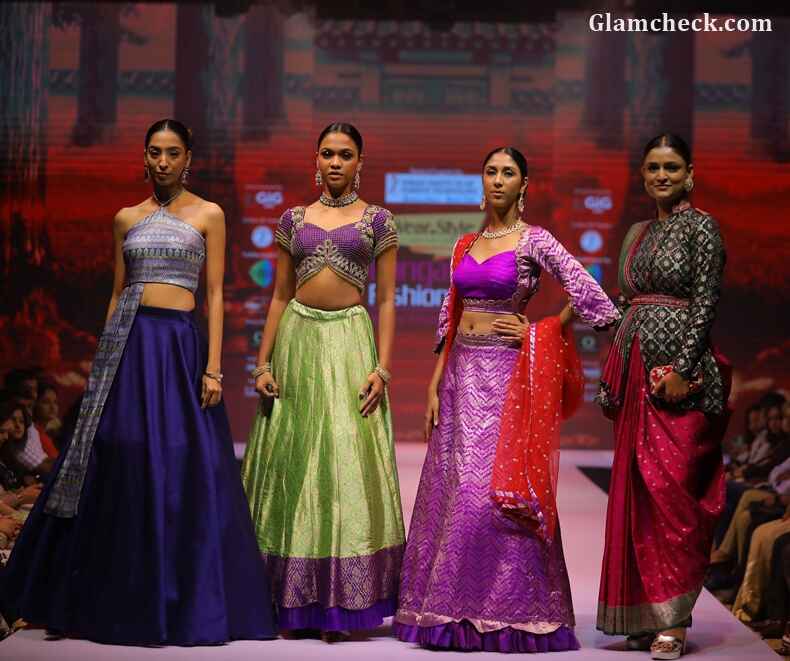IIFT Student Showcase at Bangalore Fashion week 2023 - Aureate Collection