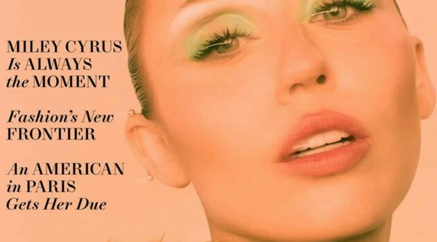Miley Cyrus Graces the Cover of Harper’s Bazaar December 2024 - January 2025 Art Issue