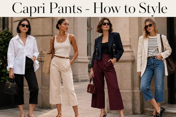Capri Pants Styling Tips