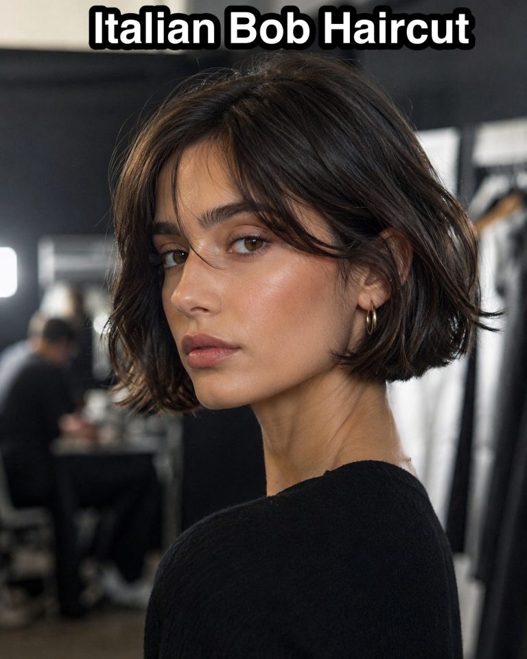 Italian Bob Haircut