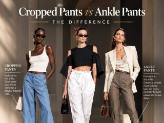 Cropped Pants vs Ankle Pants Difference