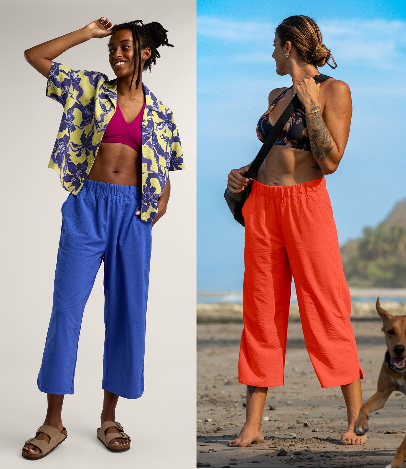 Cropped Pants