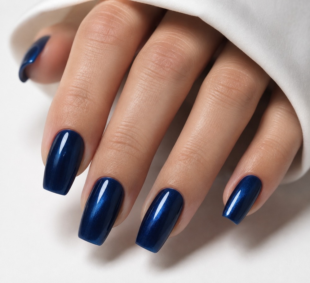 Fall 2026 Nail Colors Sapphire Blue