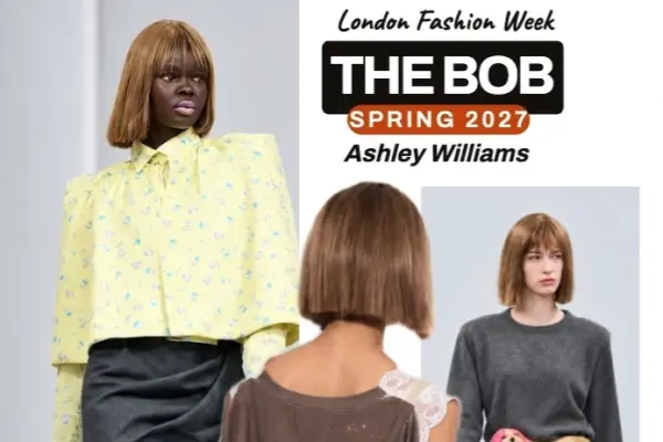 Ashley Williams Turns the Bob Into a Runway Character for Spring 2027 LFW