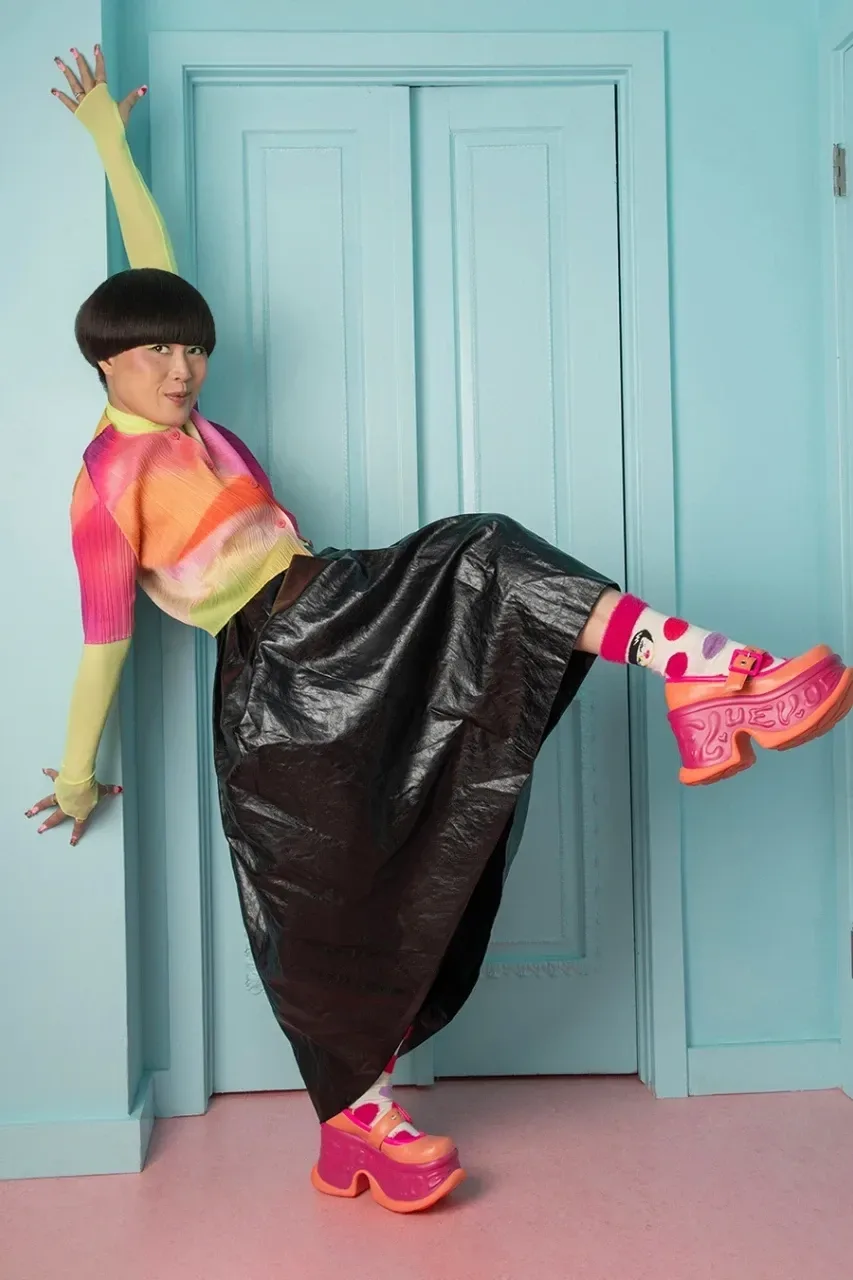 Atsuko Okatsuka Launches Colorful Platform Shoes With John Fluevog