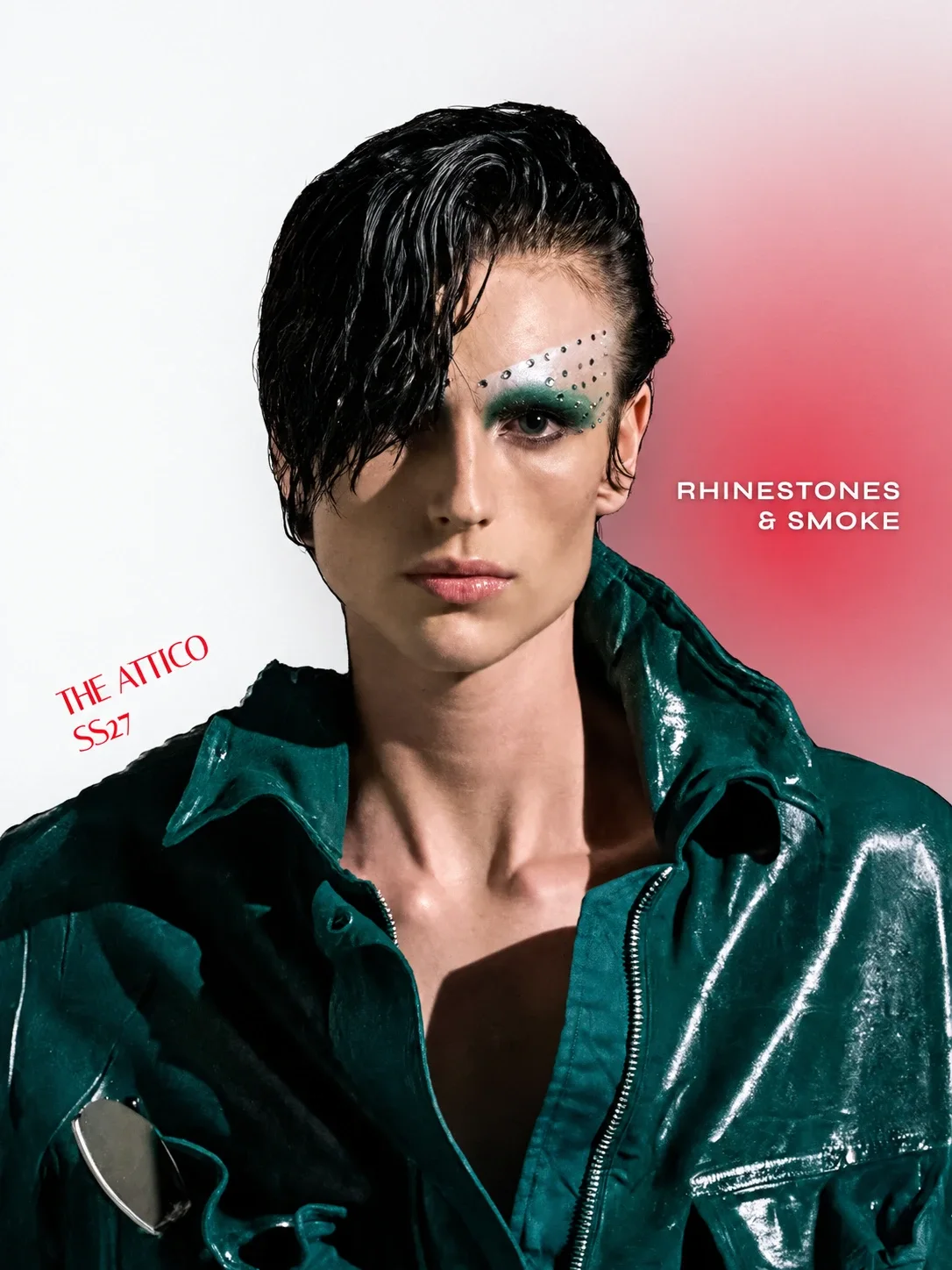 The Attico SS27 Beauty Looks at Milan Fashion Week