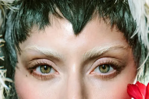 Makeup trends - Bleached Eyebrows
