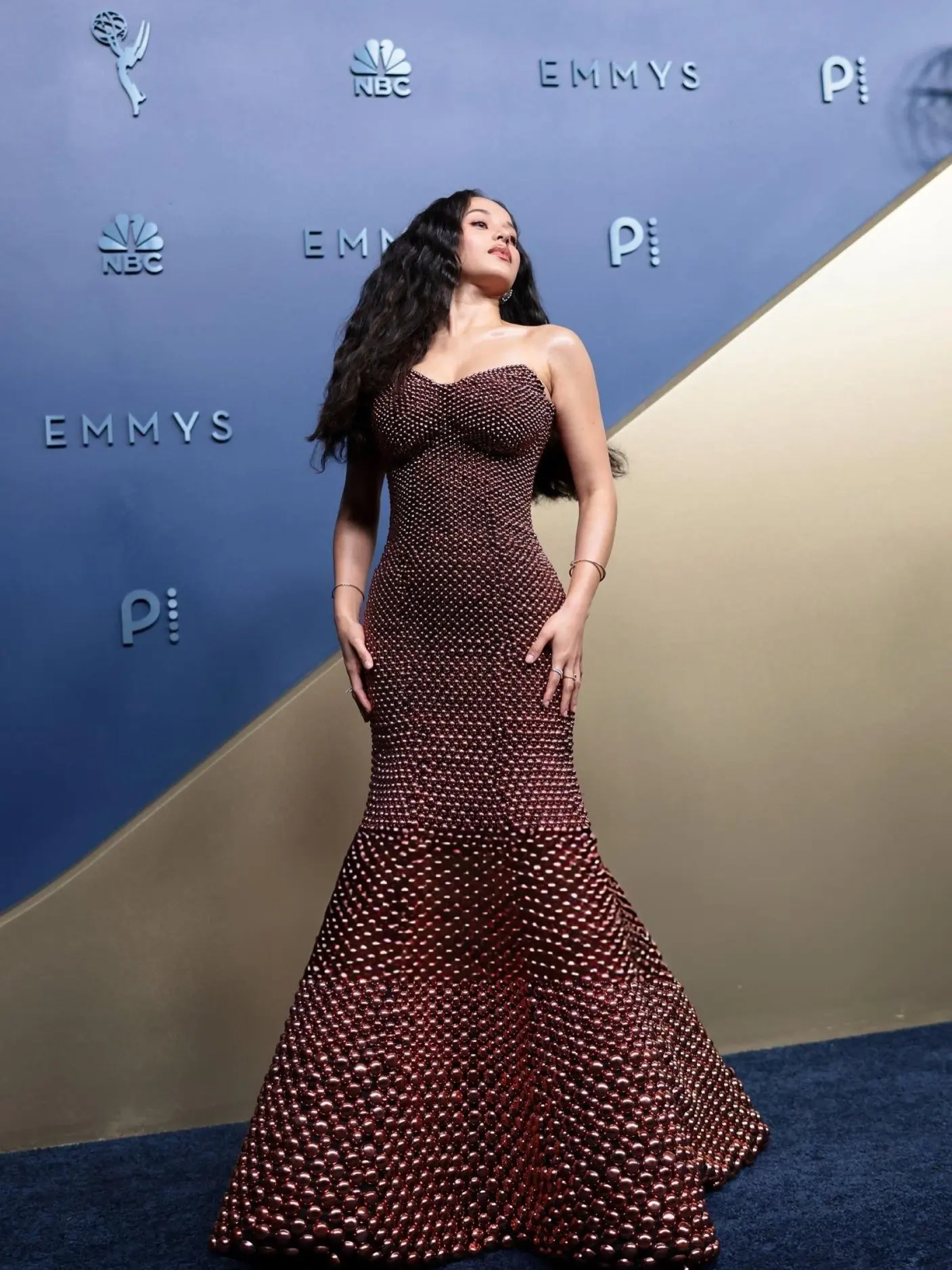 Chase Infiniti Shines in Custom Louis Vuitton at the 2026 Emmys