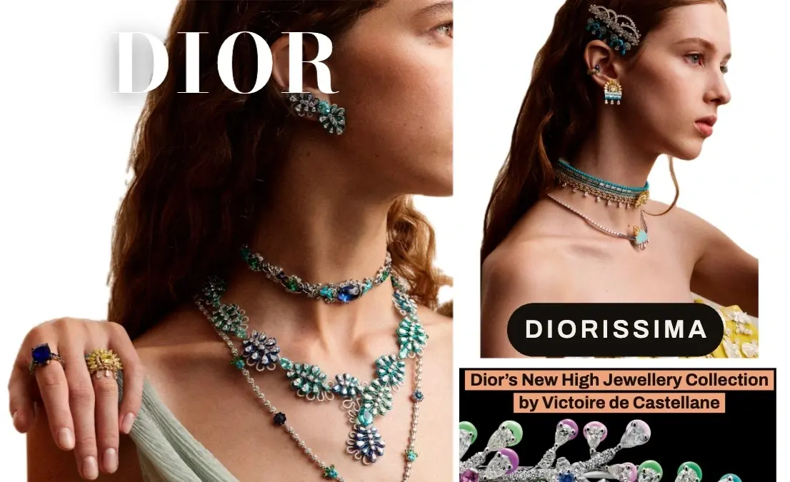 Dior’s New Diorissima Haute Joaillerie Collection by Victoire de Castellane.