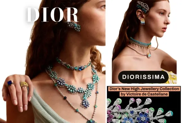 Dior’s New Diorissima Haute Joaillerie Collection by Victoire de Castellane.