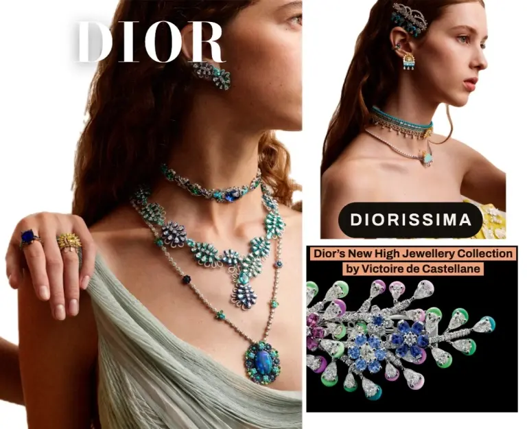 Dior’s New Diorissima Haute Joaillerie Collection by Victoire de Castellane.