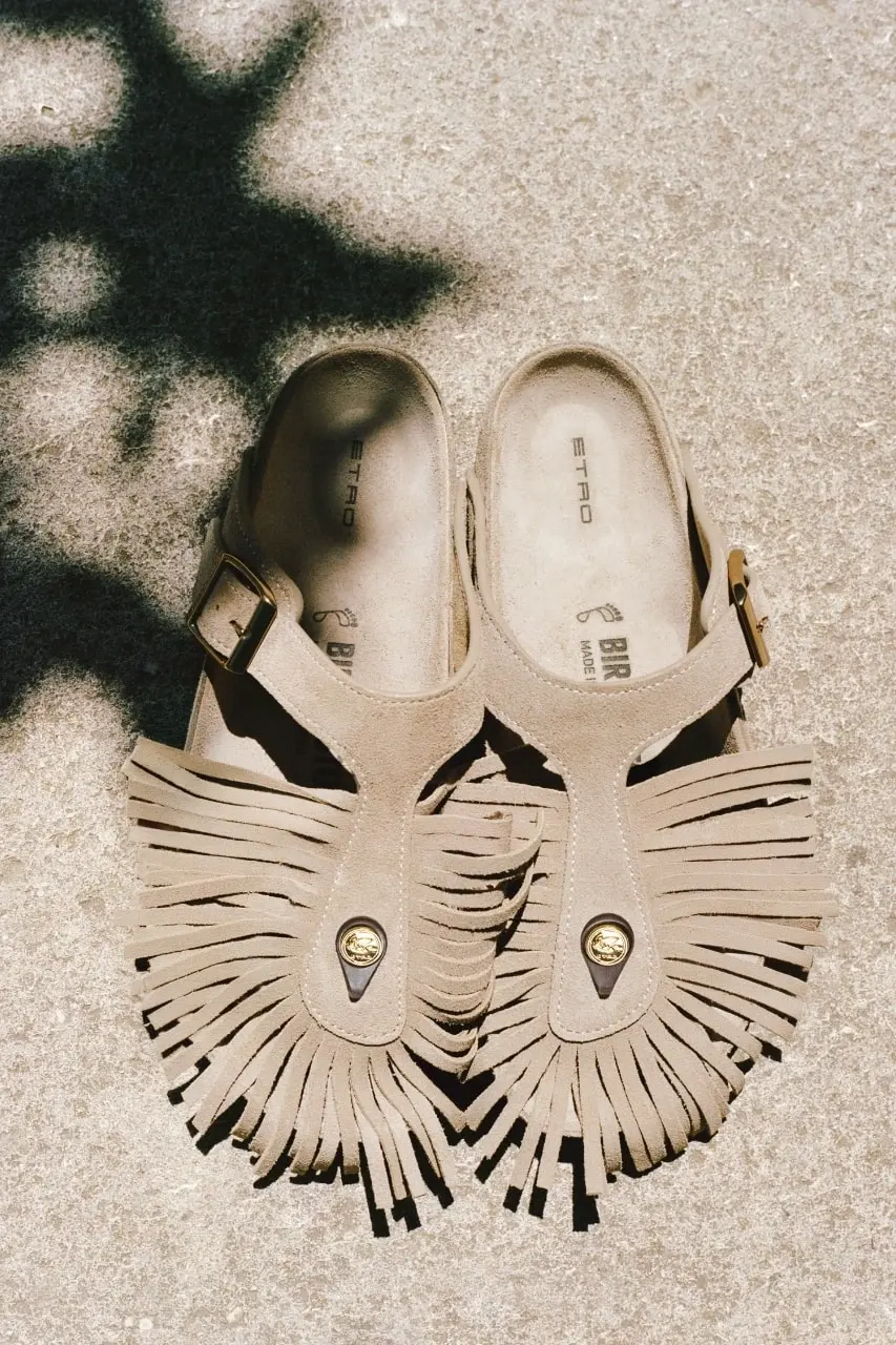 Etro x Birkenstock Unveils a Boho Footwear Collaboration