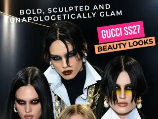 Gucci SS 27 Beauty Looks - Milan Fashion Week