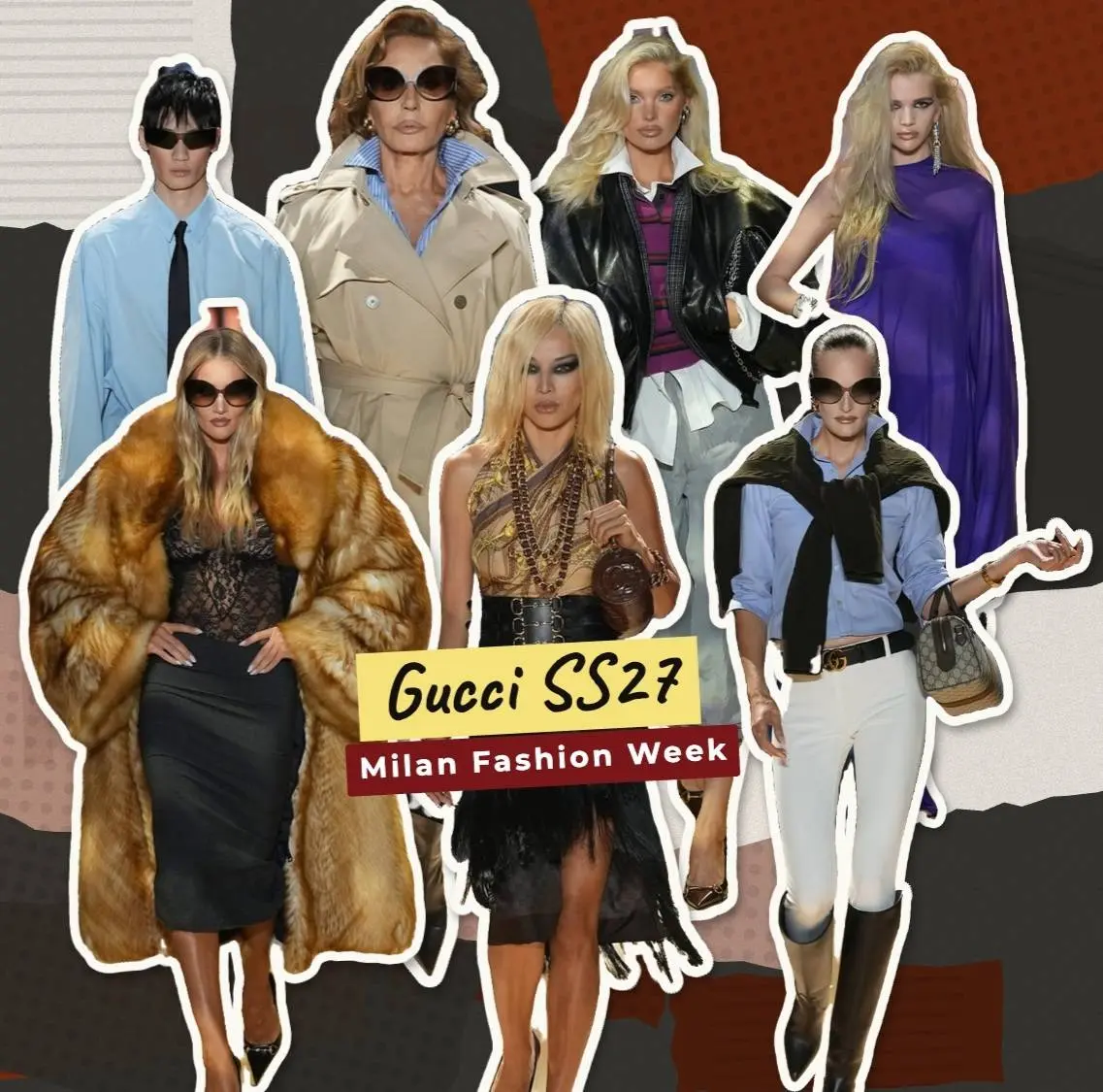 Gucci SS27 at Milan Fashion Week: Demna Turns the Boutique Into a Cast of Characters