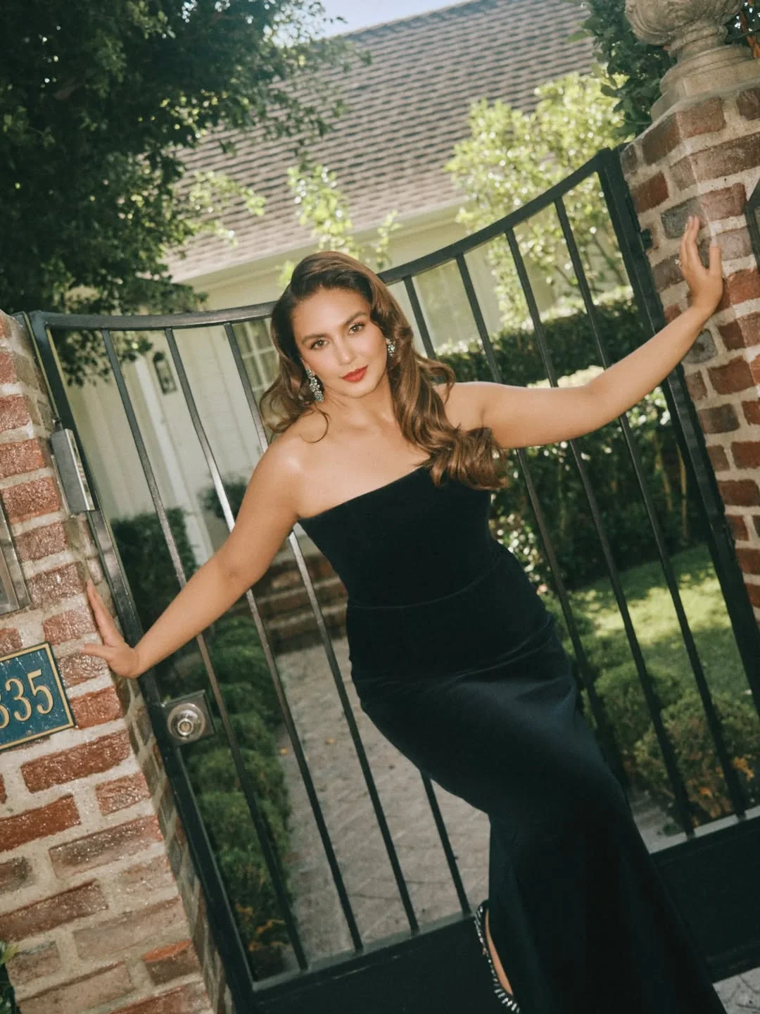 Huma Qureshi in Black Gown at 2026 Emmys