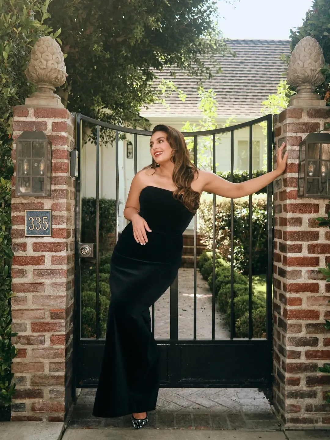 Huma Qureshi in Black Gown at 2026 Emmys