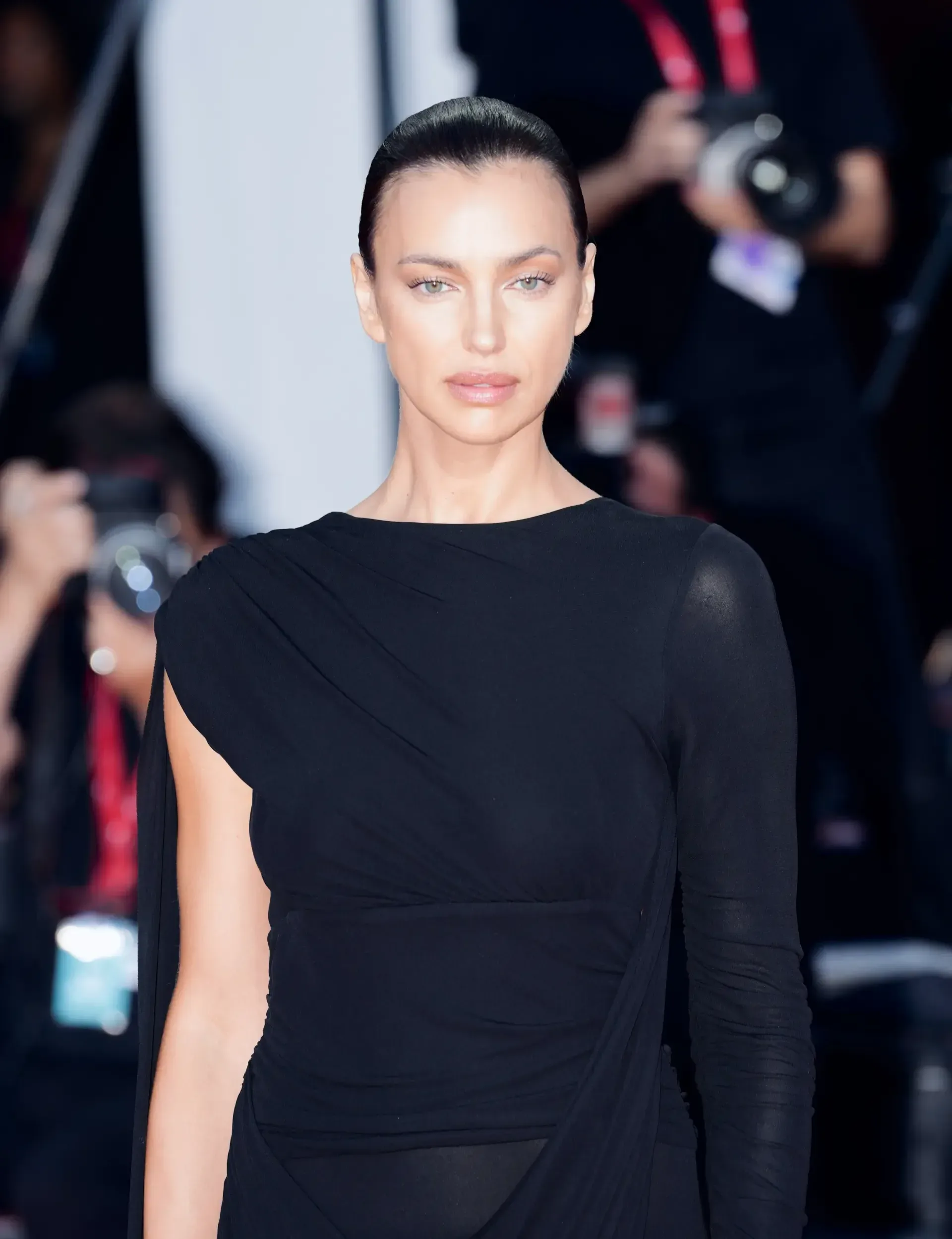 Irina Shayk Goes Sculptural in Romeo Gigli at Venice Film Festival 2026