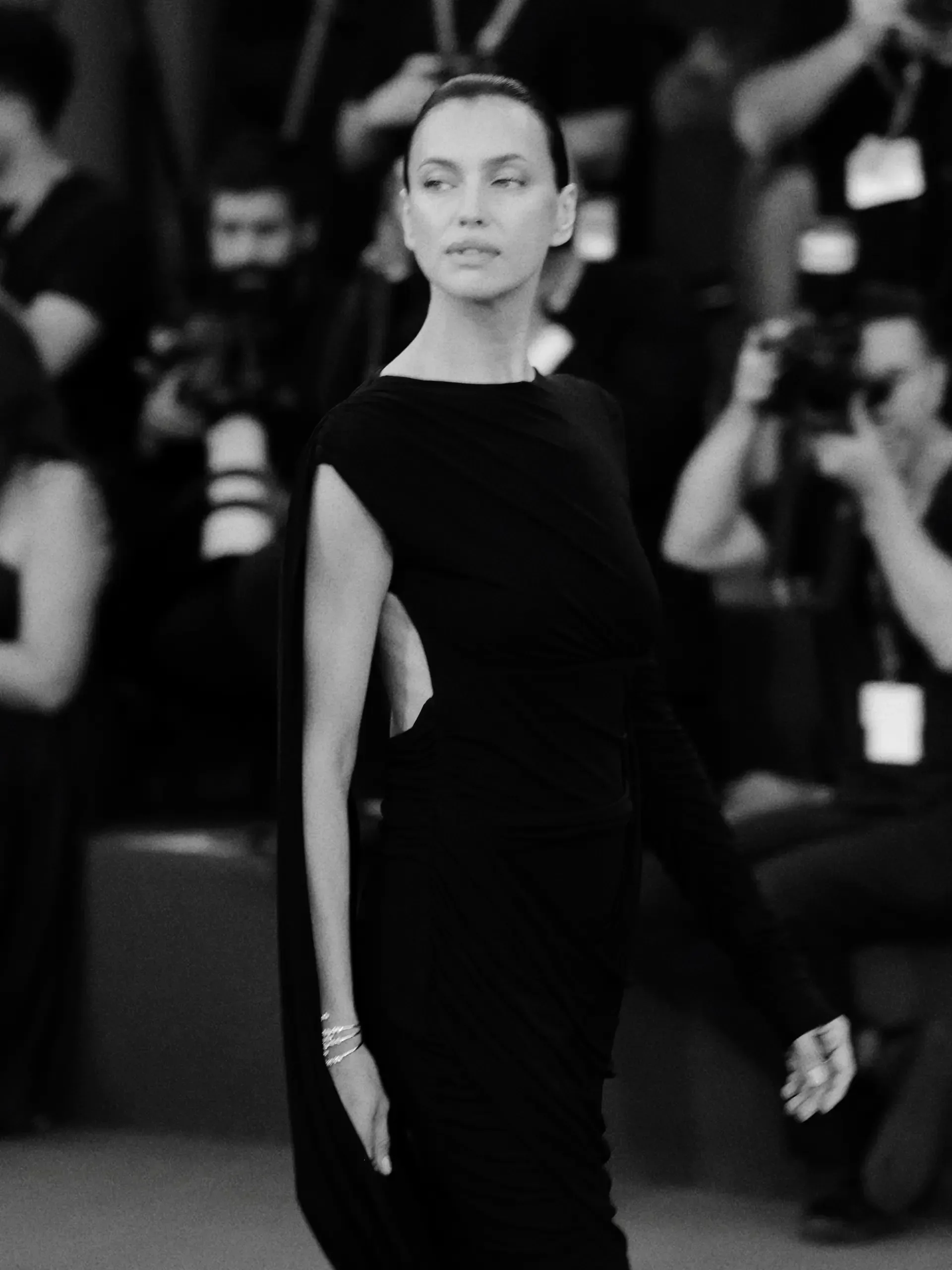 Irina Shayk Goes Sculptural in Romeo Gigli at Venice Film Festival 2026