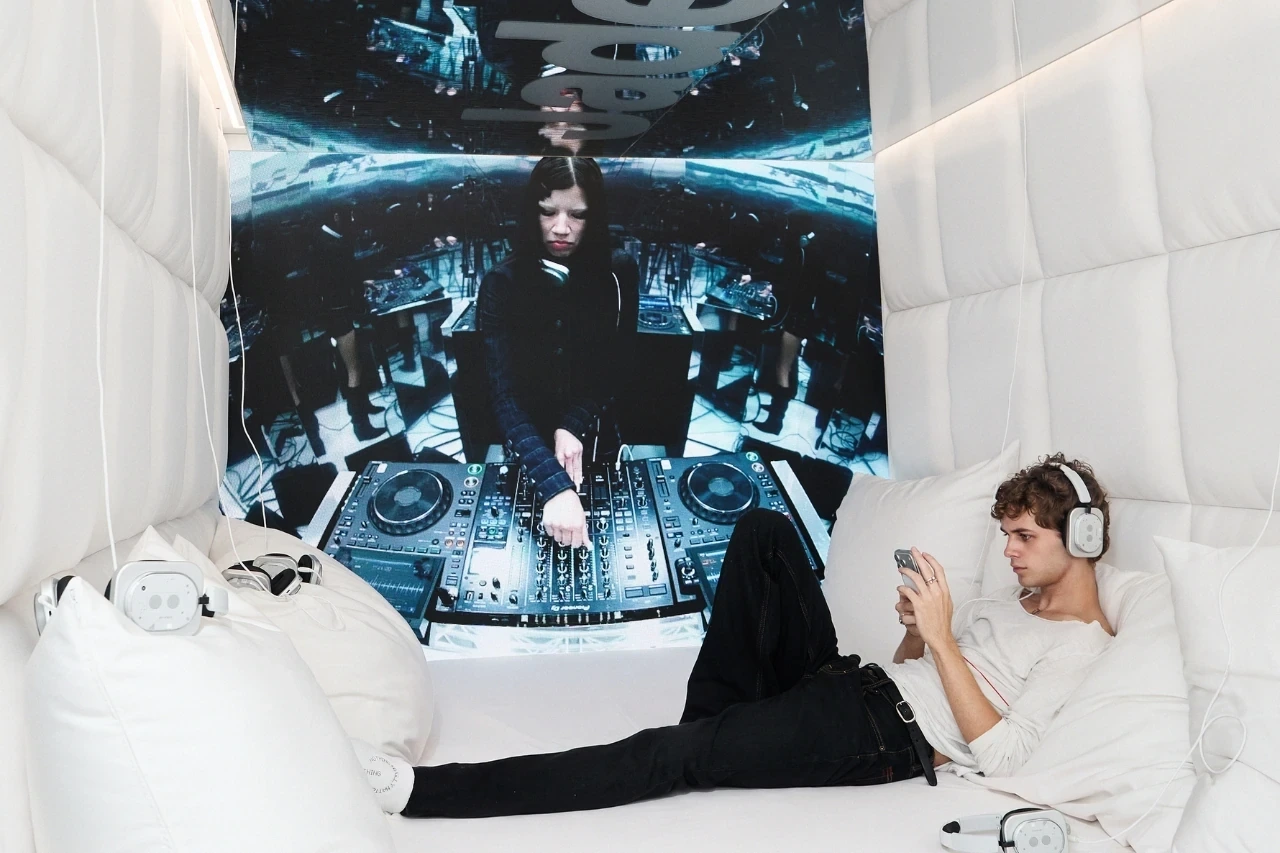 Jaded London x Nothing Turn a SoHo Bank Vault Into The Sound Room