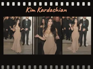 Kim Kardashian Stuns at Skims London Fashion Week Party