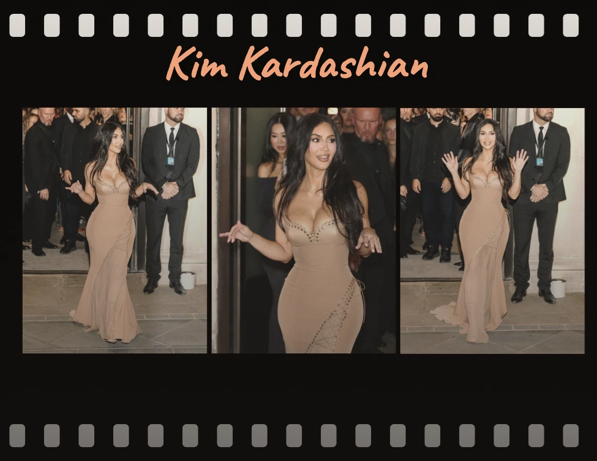 Kim Kardashian Stuns at Skims London Fashion Week Party