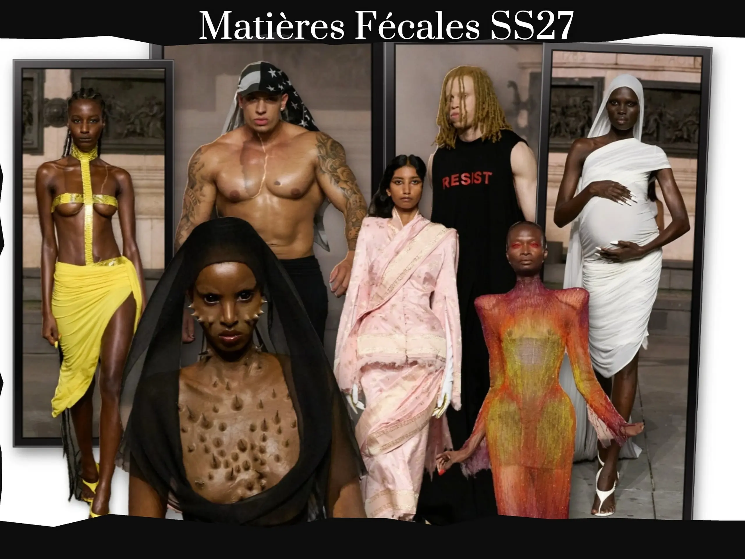 Matières Fécales SS27 Turns the Runway Into a Story About the 99%