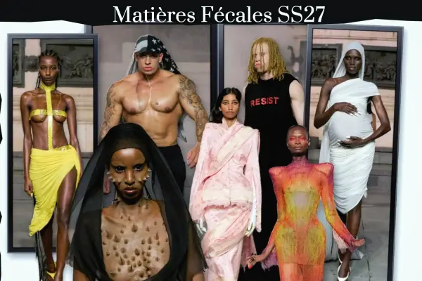 Matières Fécales SS27 Turns the Runway Into a Story About the 99%